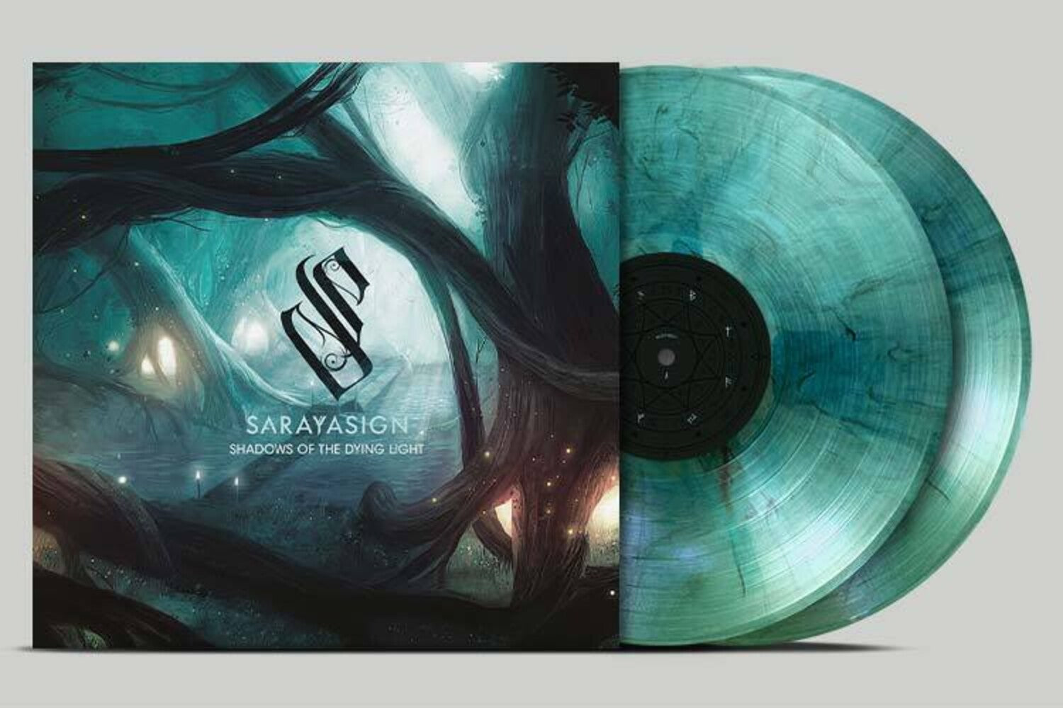 Sarayasign - Shadows Of The Dying Light - Turquoise/Blue 2xLP (Turquoise Vinyl)
