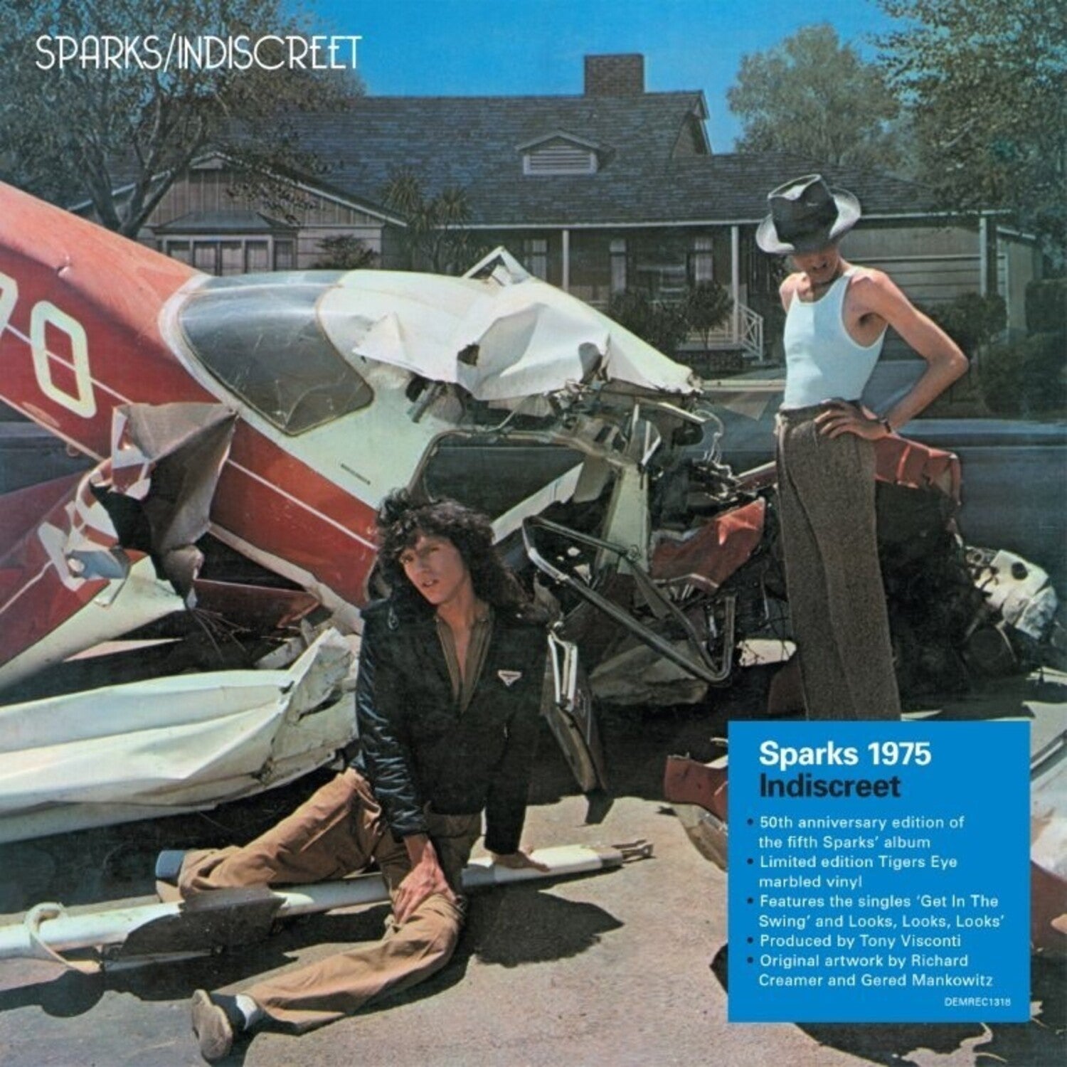 Sparks - Indiscreet: 50th Anniversary - Limited 'Tiger's Eye' Colored Vinyl (Limited Edition)