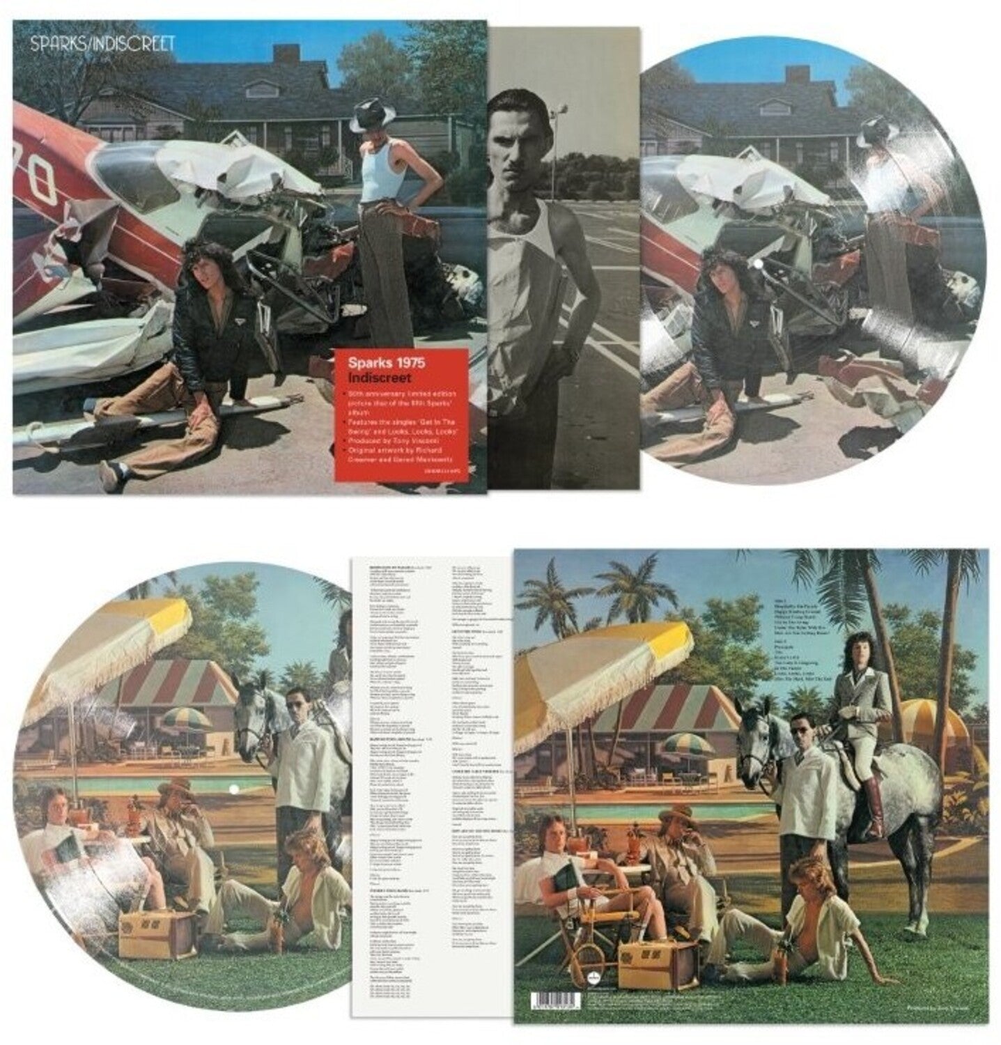 Sparks - Indiscreet: 50th Anniversary - Limited Picture Disc (Limited Edition)