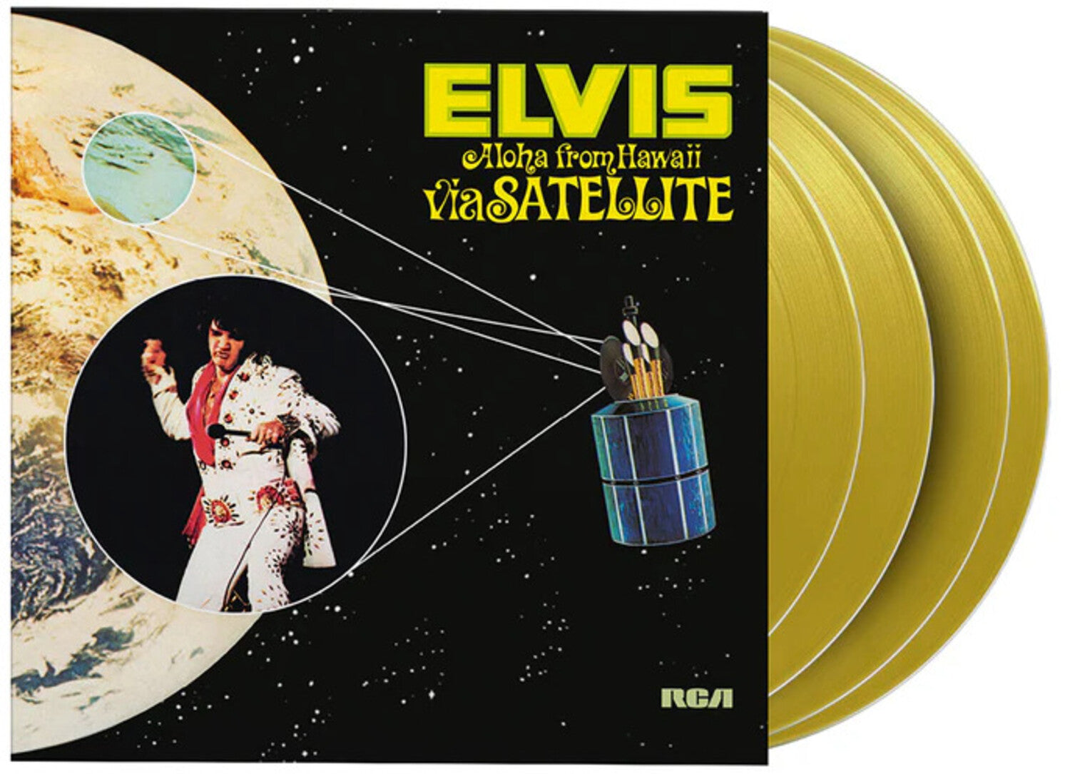 Elvis Presley - Aloha From Hawaii Via Satellite - Limited 180 4xLP (Yellow Vinyl)