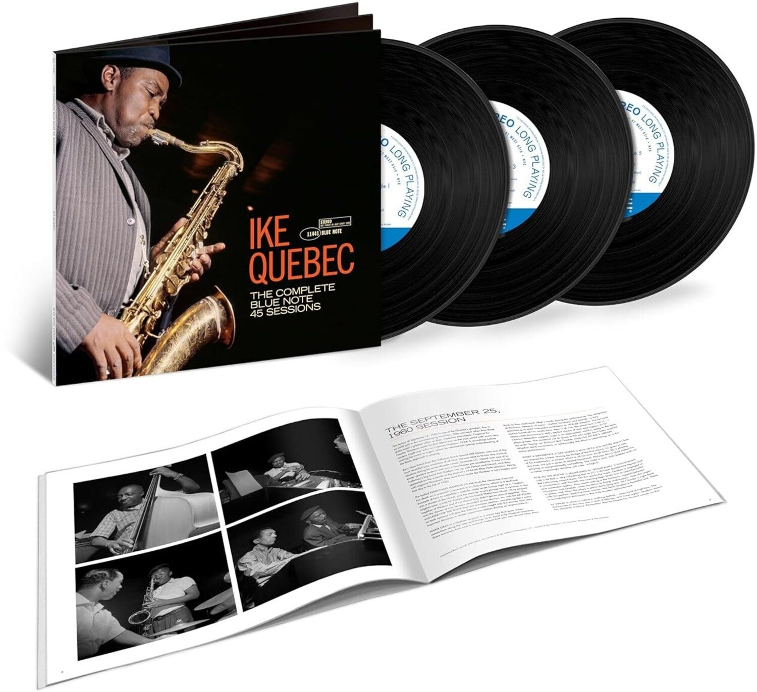 Ike Quebec - The Complete 45 Sessions 3xLP
