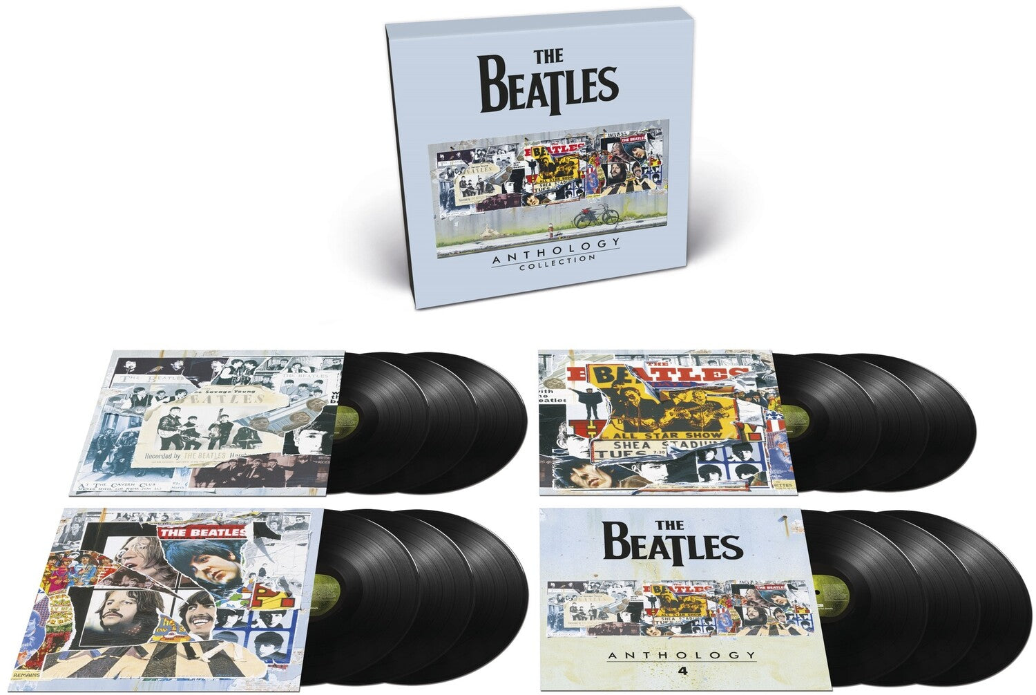 Beatles - Anthology Collection 12xLP (Remastered) — vinyl LP album cover