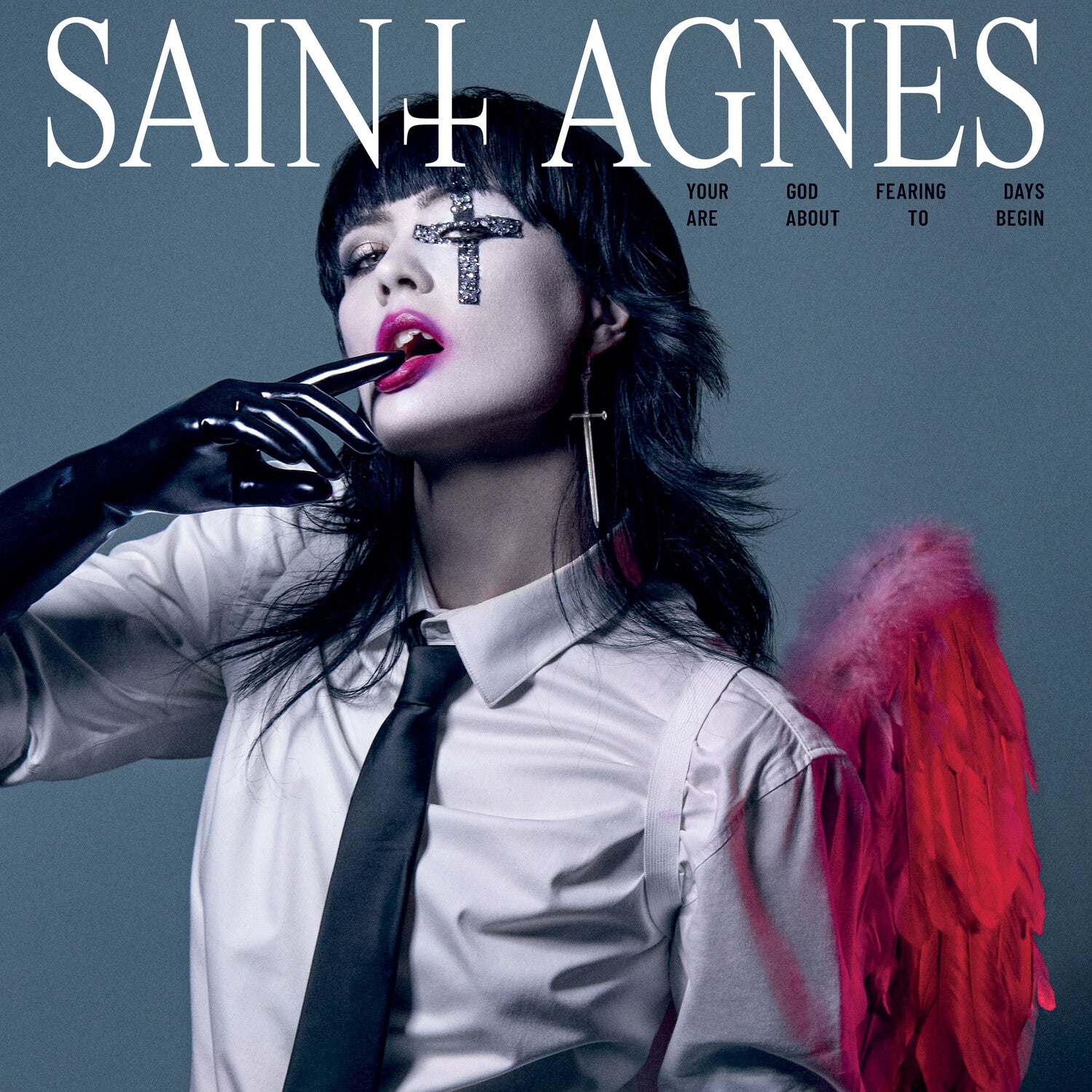 Saint Agnes - Your God Fearing Days Are About to Begin - Megenta (Clear Vinyl)