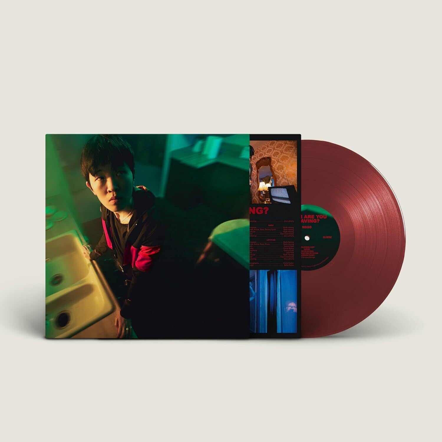 Noso - When Are You Leaving? (Red Vinyl)
