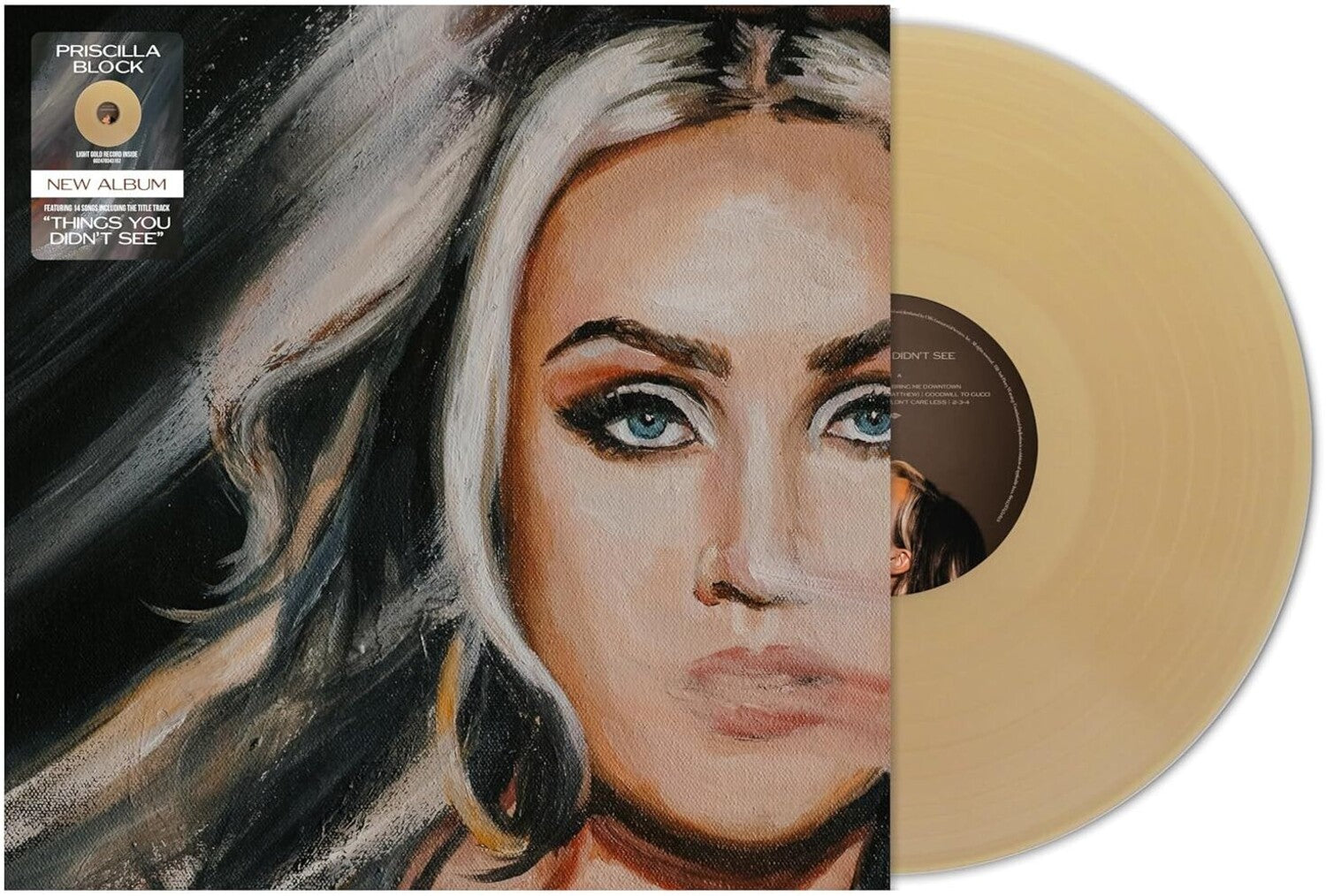 Priscilla Block - Things You Didn't See (Gold Vinyl)