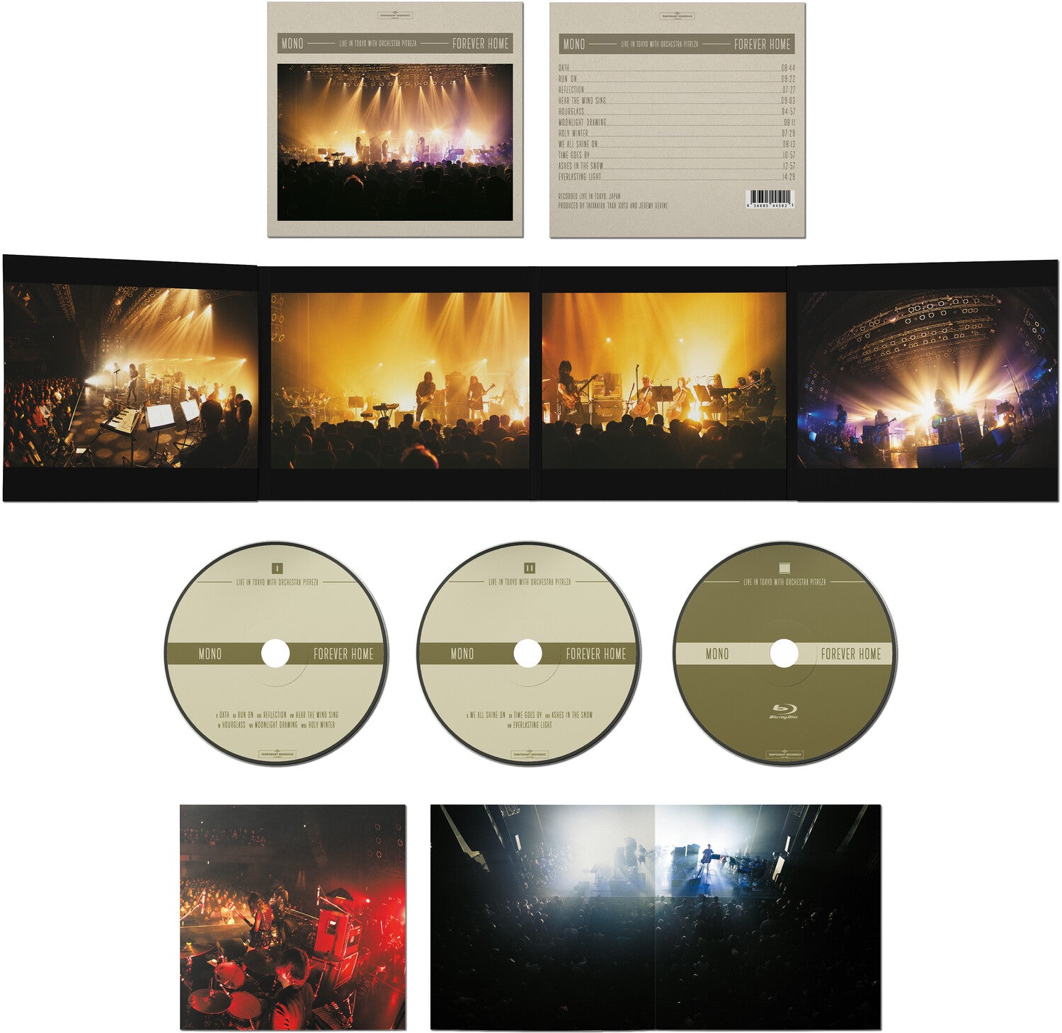 Mono - Forever Home: Live in Japan with Orchestra Pitreza 3xCD