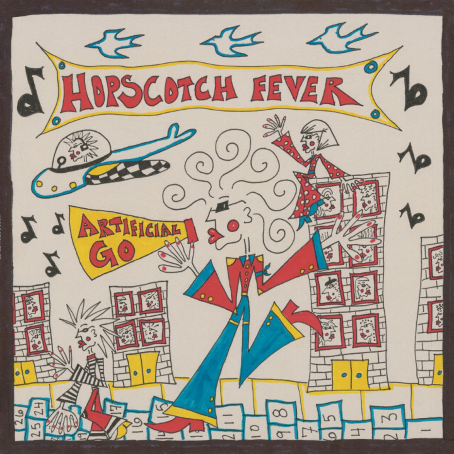 Artificial Go - Hopscotch Fever (Red Vinyl)