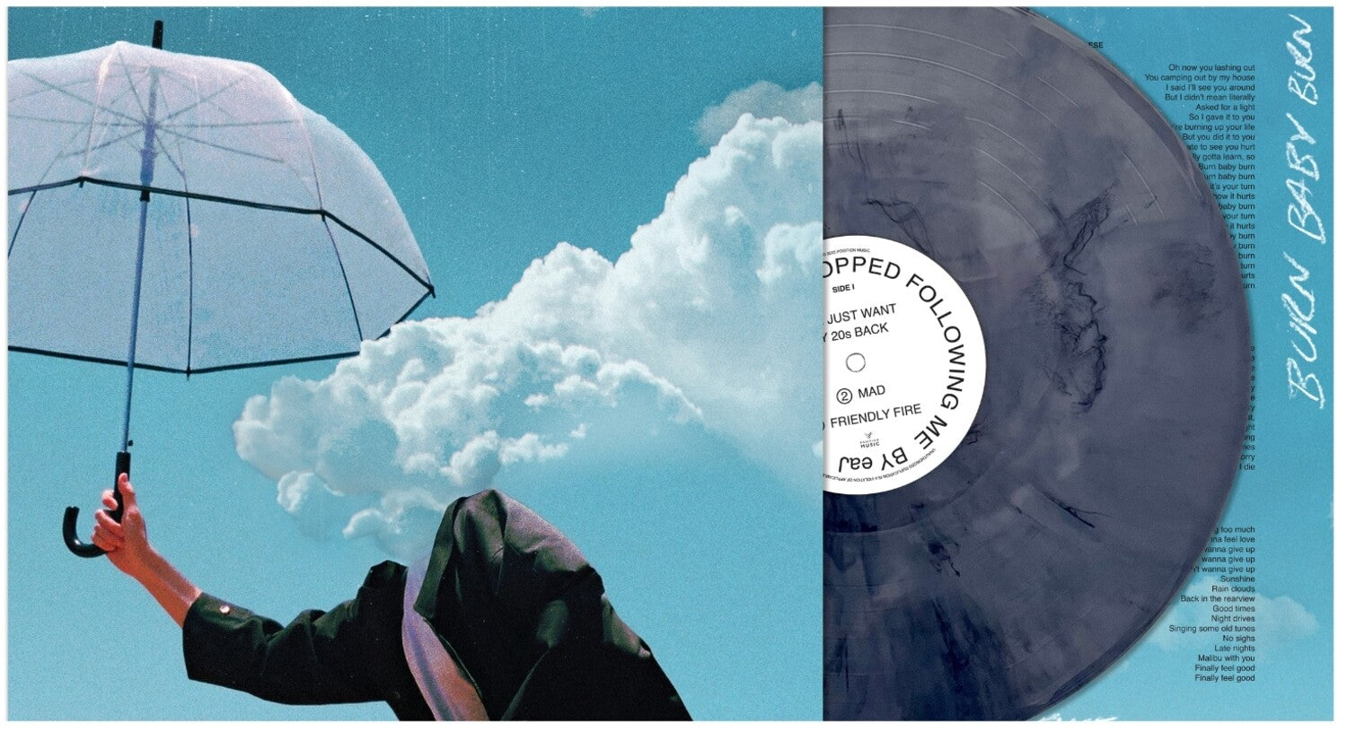 Eaj - When the Rain Stopped Following Me (Blue Vinyl)