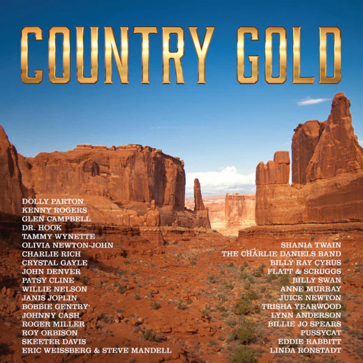 Various Artists - Country Gold 2xLP