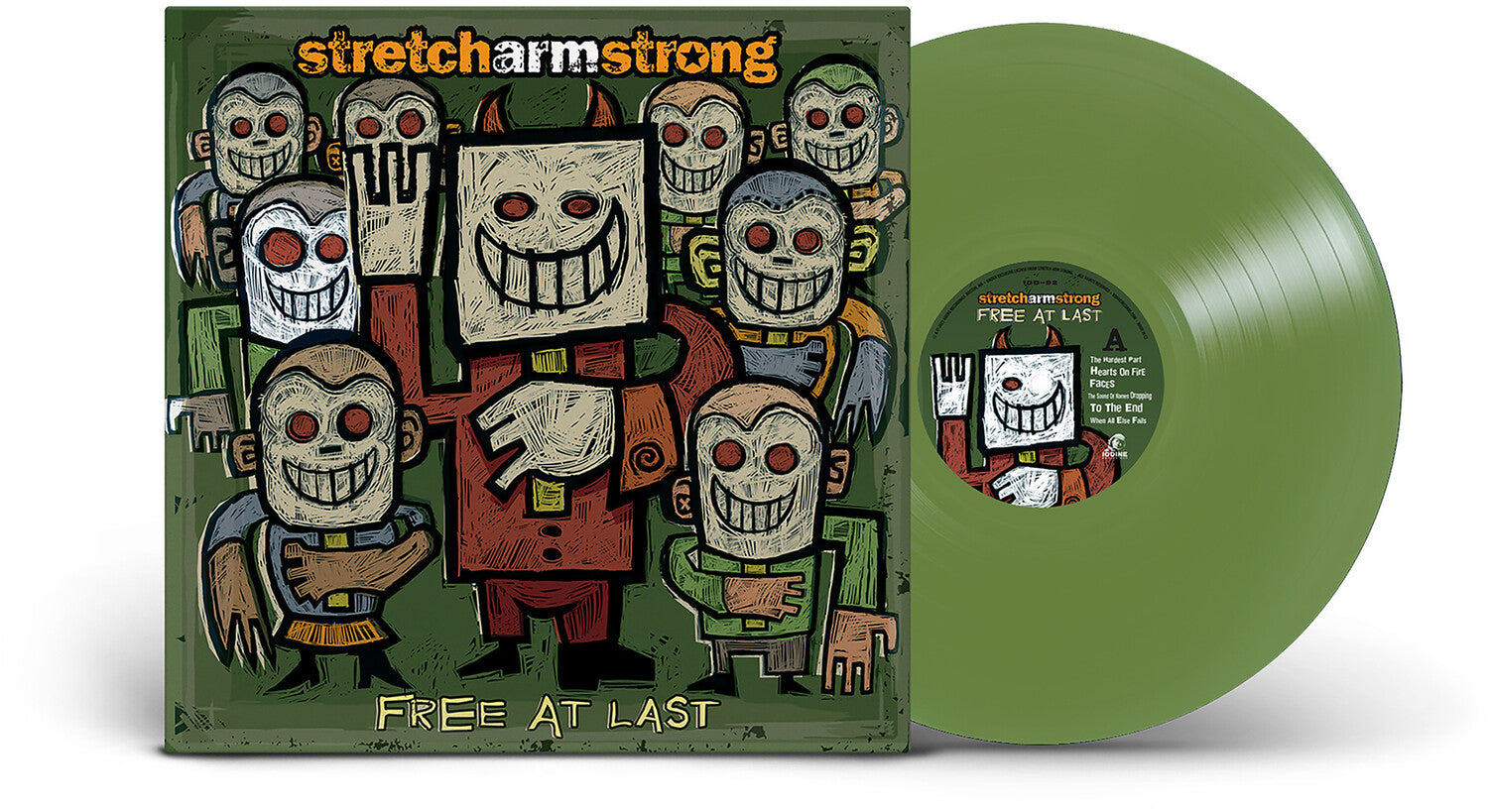 Stretch Arm Strong - Free At Last (Green Vinyl)