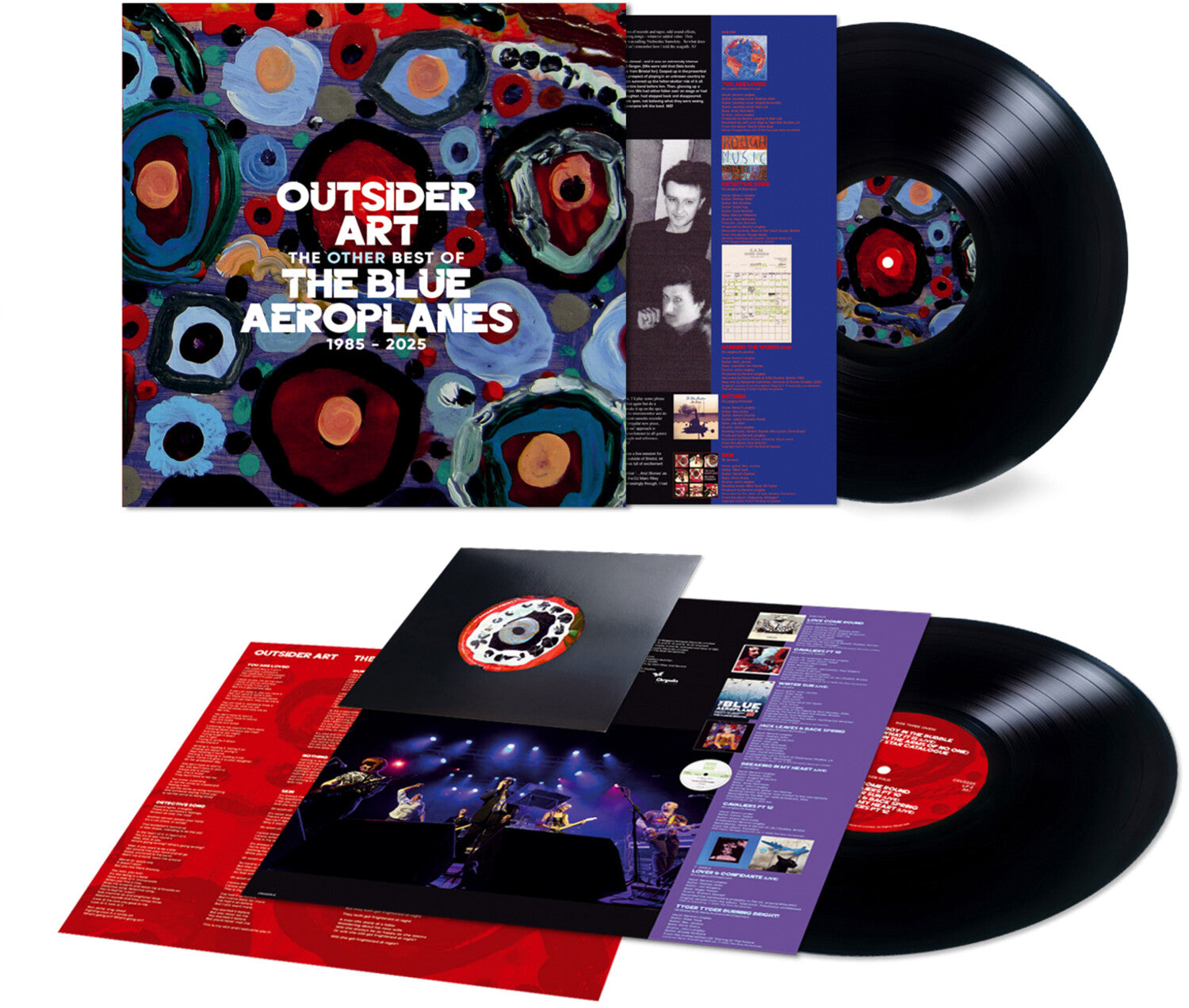Blue Aeroplanes - Outsider Art - The Other Best of the Blue Aeroplanes 1985-2025 3xLP