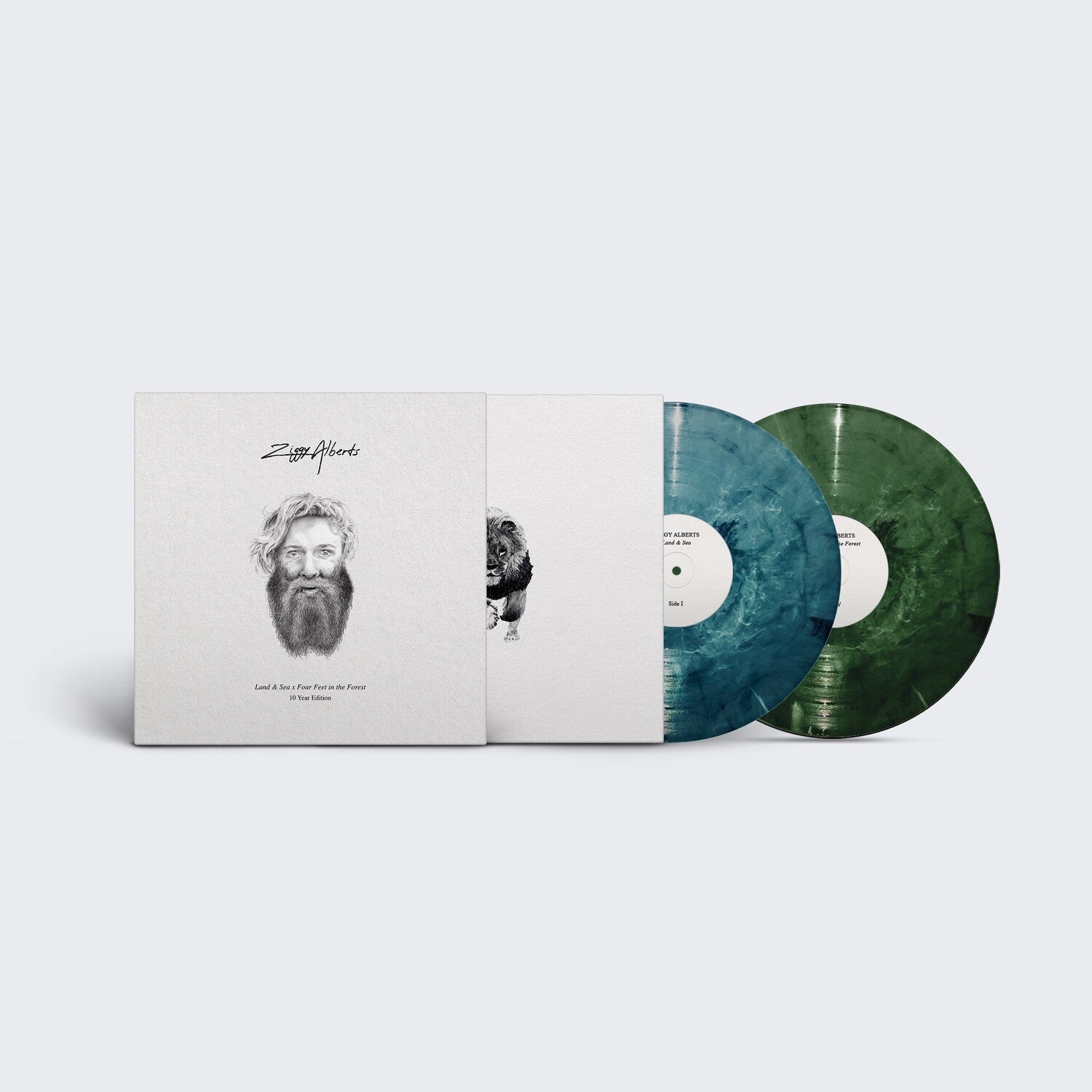 Ziggy Alberts - Land & Sea X Four Feet in the Forest 2xLP (Reissue)