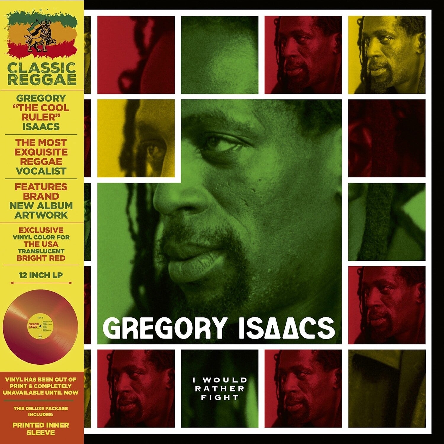 Gregory Isaacs - I Would Rather Fight (Red Vinyl)