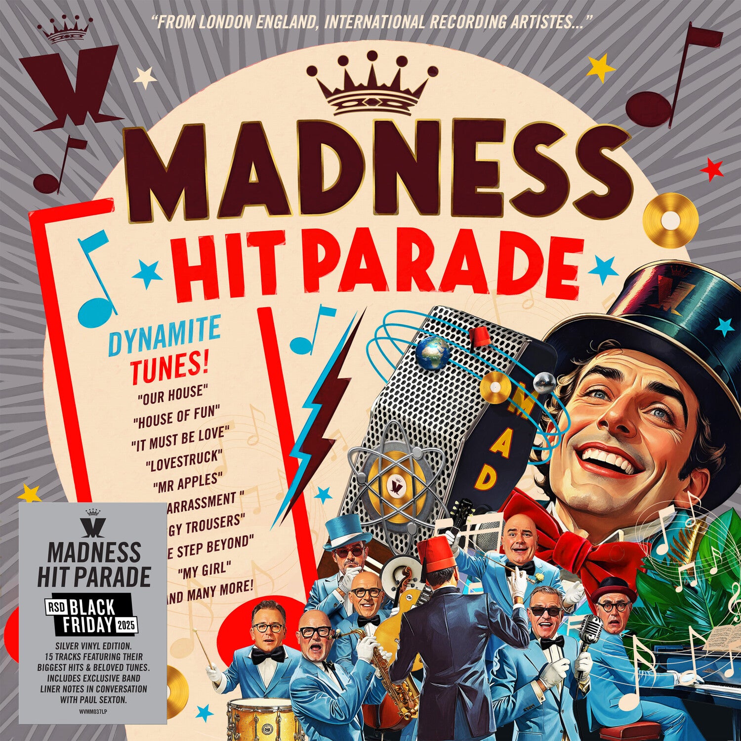Madness - Hit Parade - Limited Opaque Silver Colored Vinyl (Silver Vinyl)