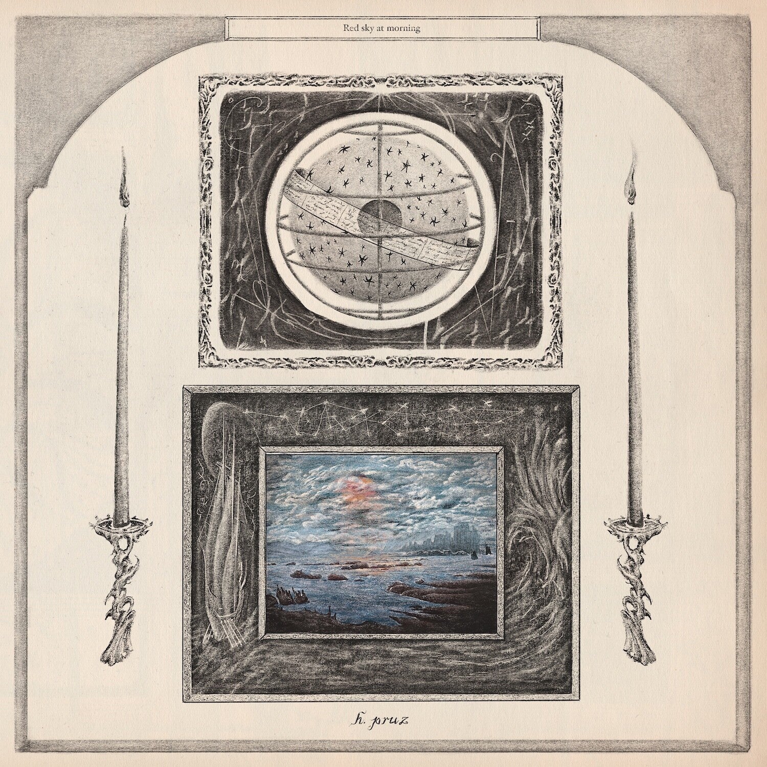 H. Pruz - Red sky at morning