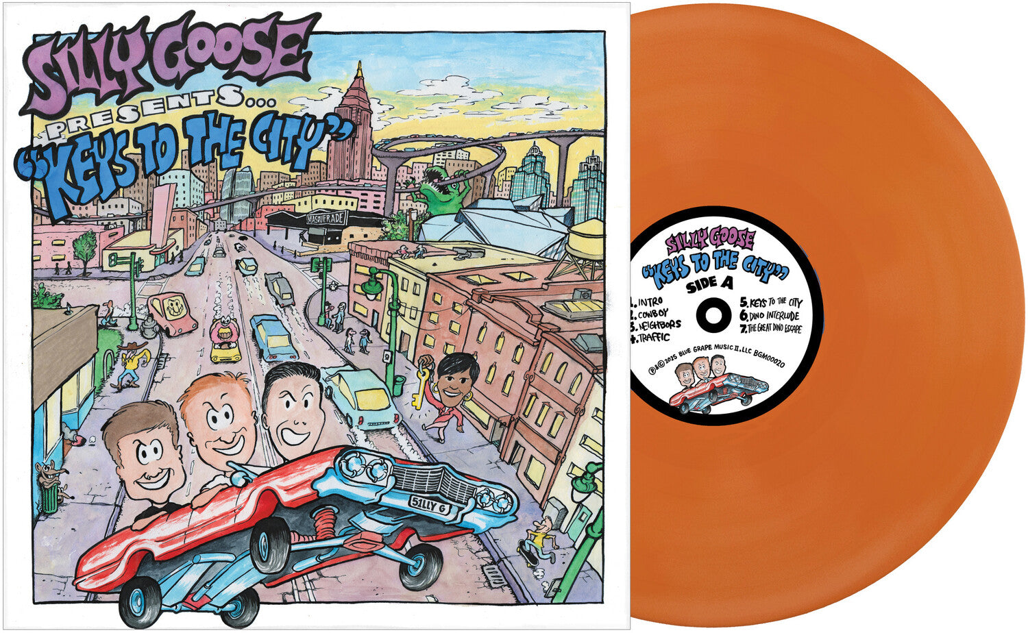 Silly Goose - Keys To The City (Orange Vinyl)