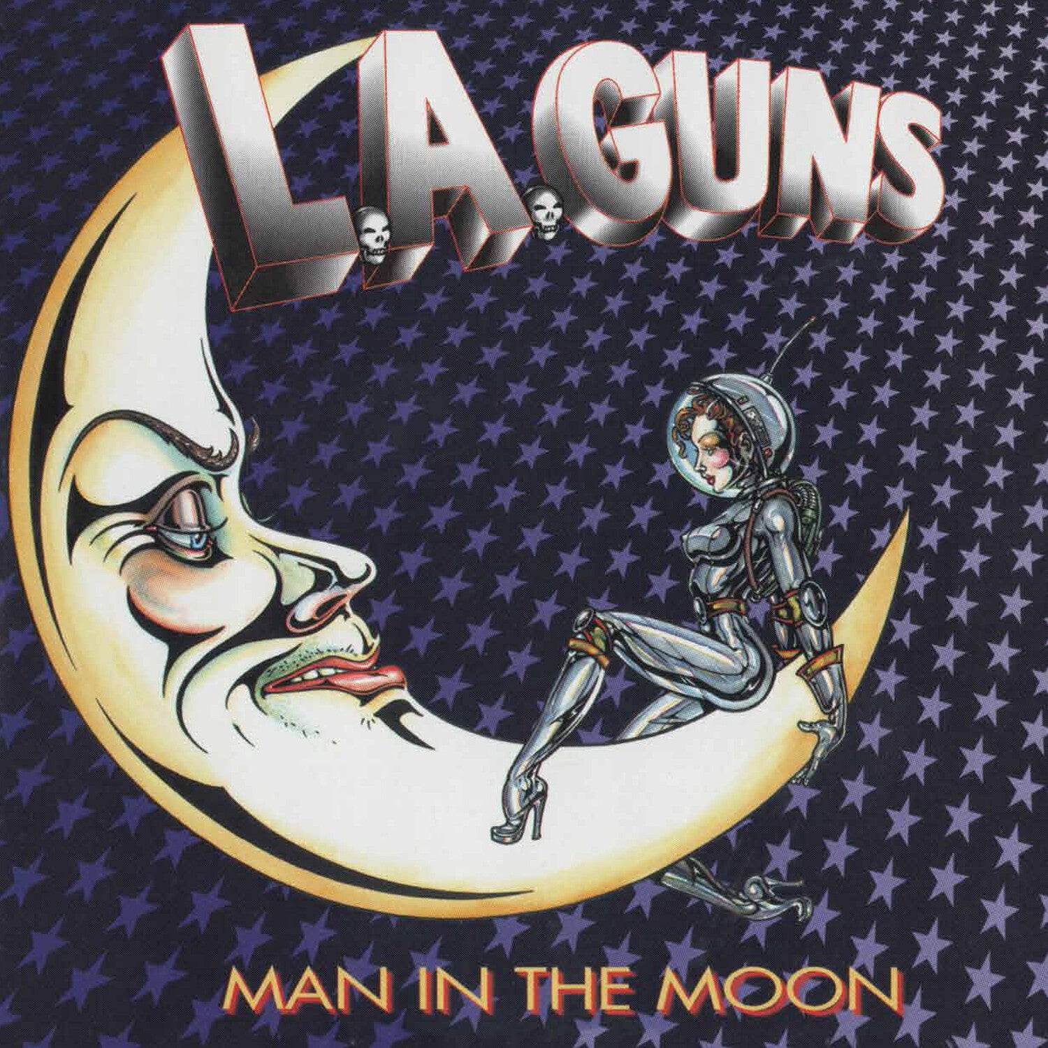 LA Guns - Man In The Moon (Blue Vinyl)