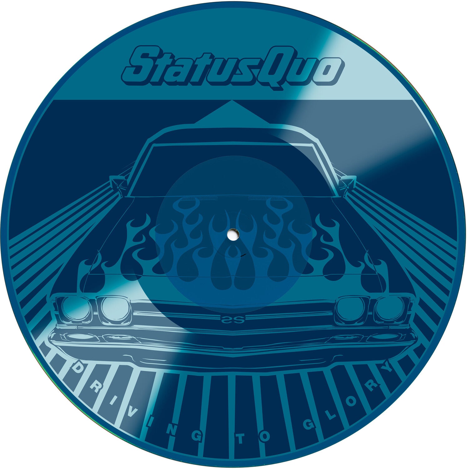 Status Quo - Driving To Glory (Blue Vinyl)