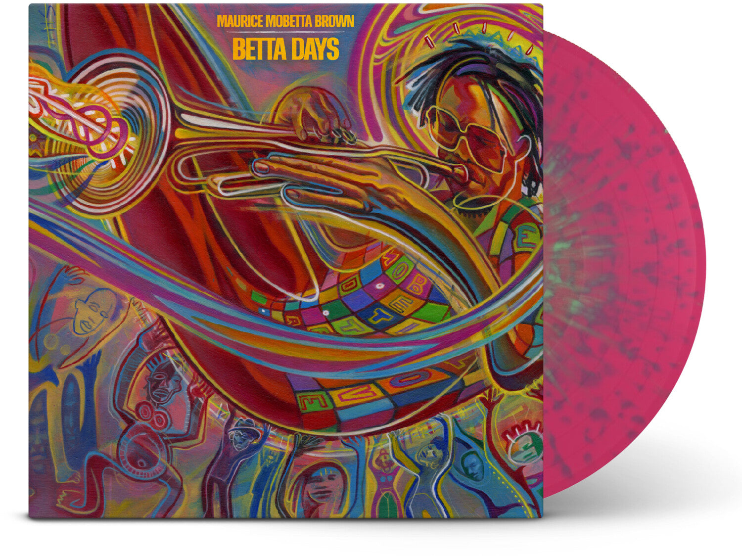 Maurice Mobetta Brown - Betta Days - Pink/Green (Pink Vinyl)