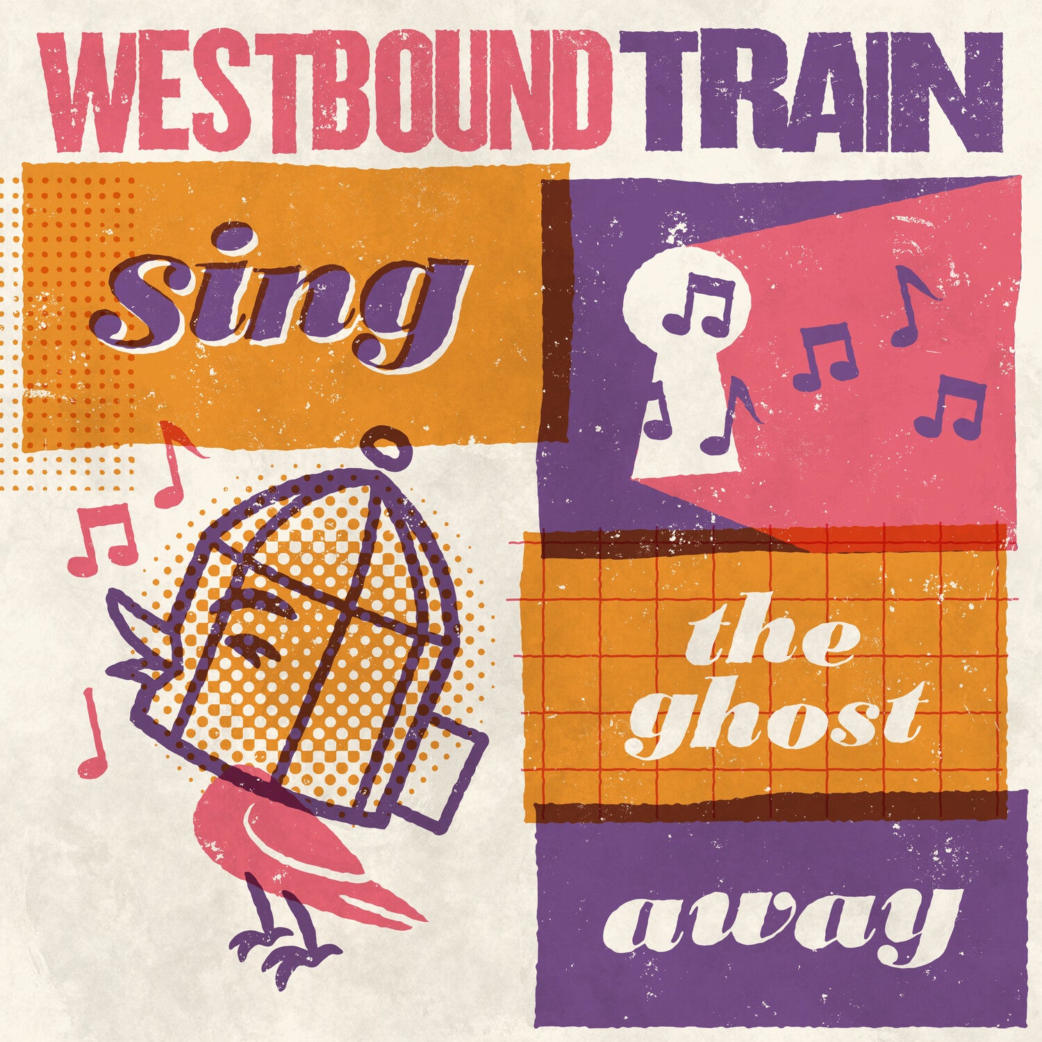 Westbound Train - Sing The Ghost Away - Red/Orange (Red Vinyl)