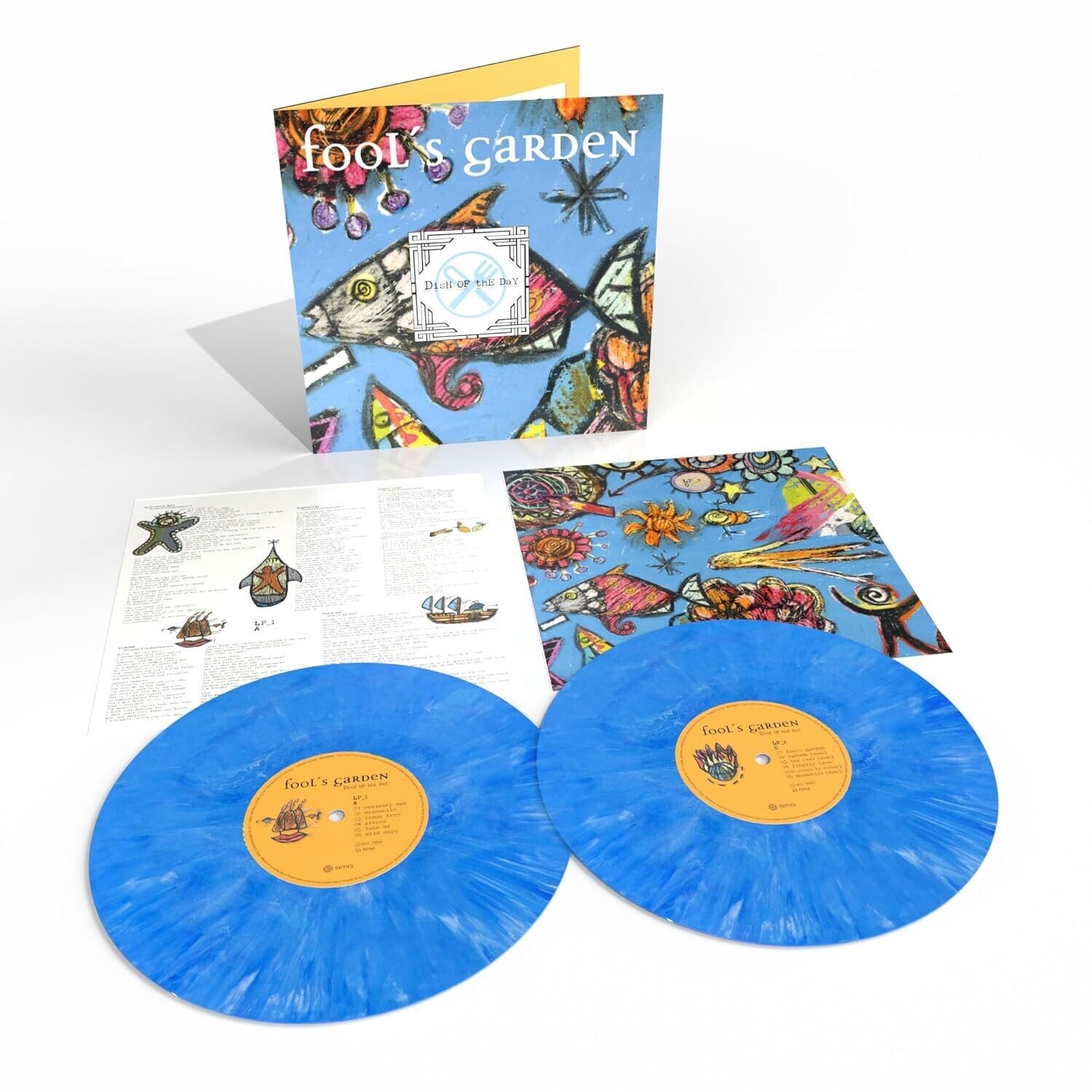 Fools Garden - Dish Of The Day 2xLP (Blue Vinyl)