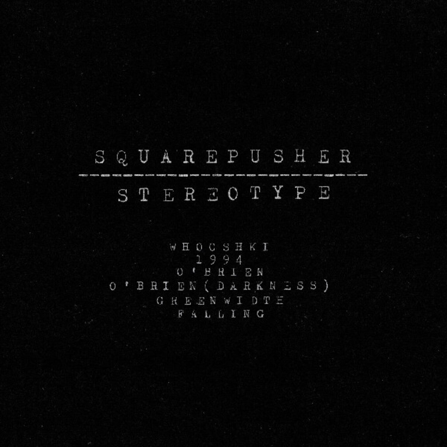 Squarepusher - Stereotype 2xLP