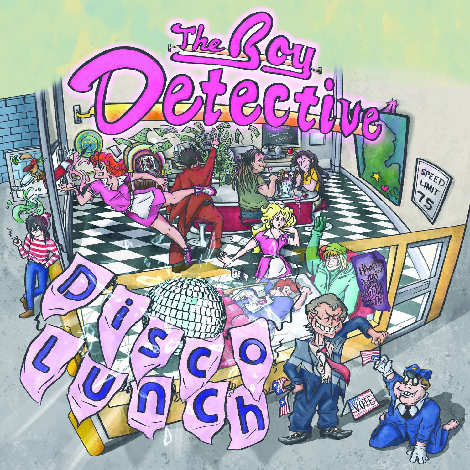 Boy Detective - Disco Lunch (Purple Vinyl)
