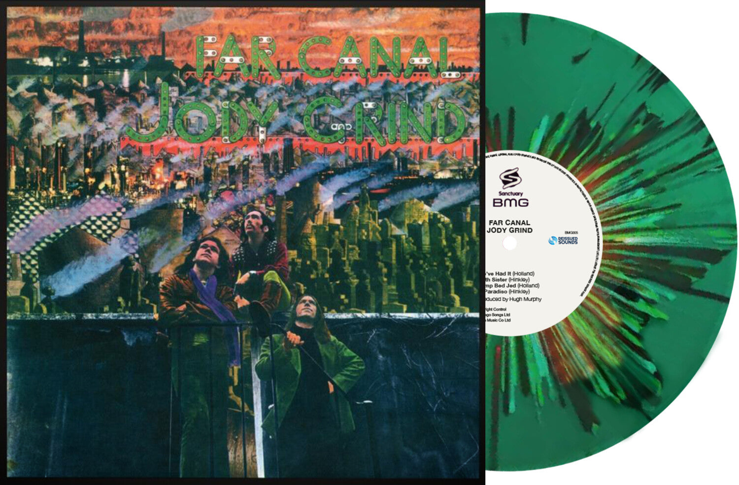 Jody Grind - Far Canal - Limited Splatter Green Vinyl (Green Vinyl)