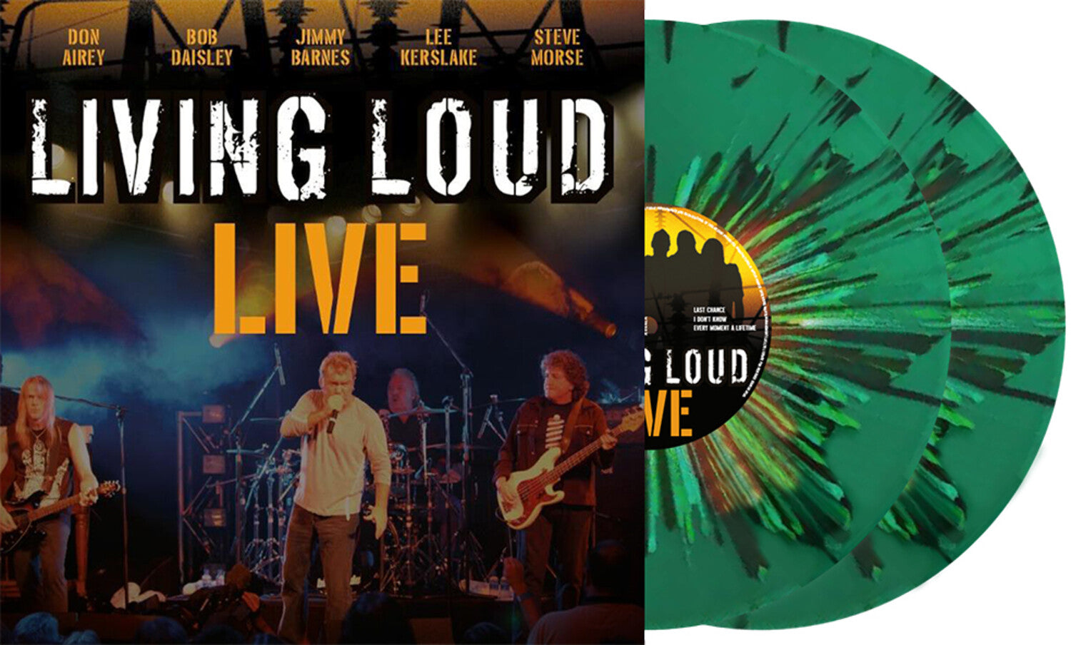 Living Loud - Live - Limited Splatter Green Vinyl (Green Vinyl)