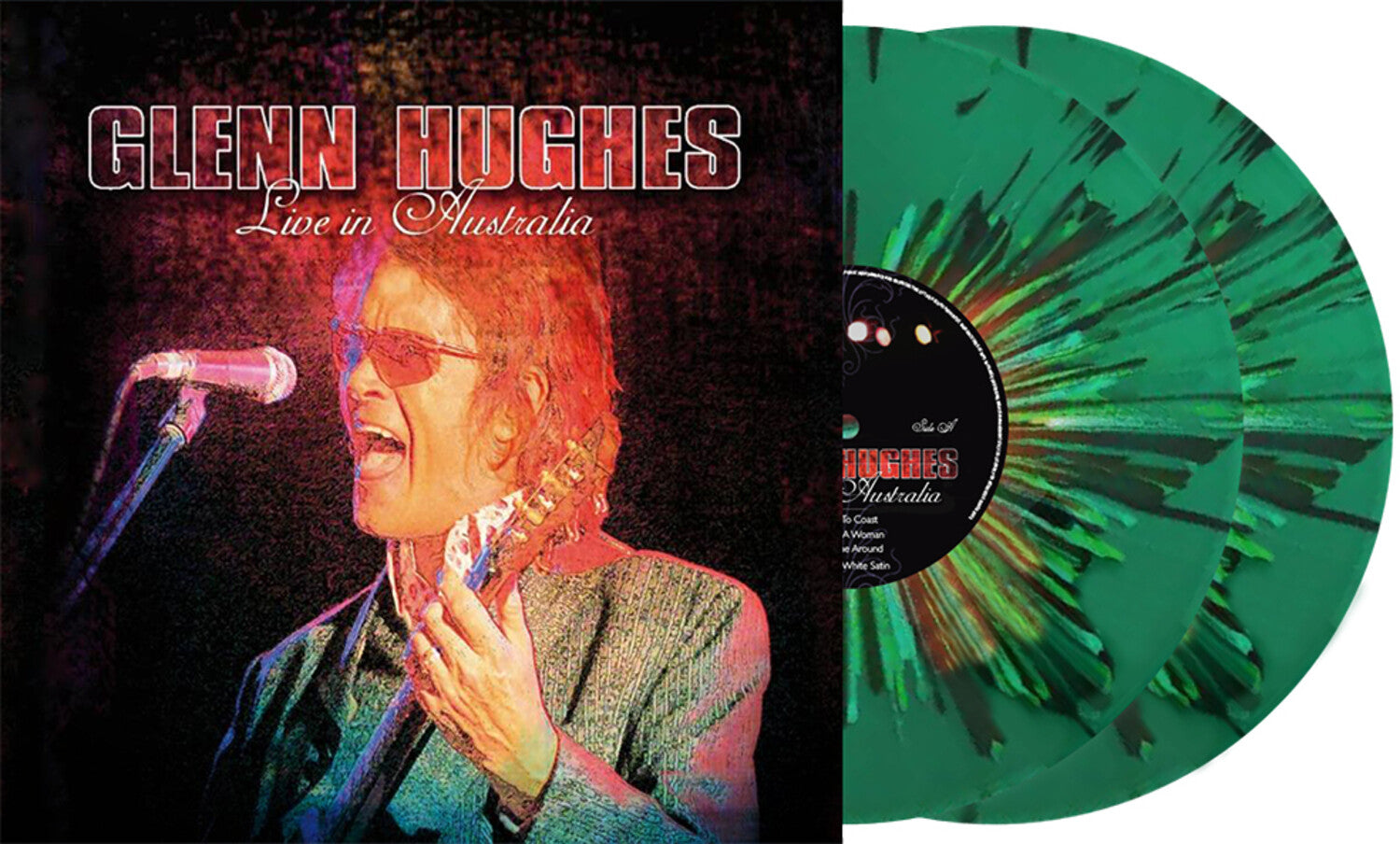 Glenn Hughes - Live In Australia - Limited Splatter Green Vinyl (Green Vinyl)