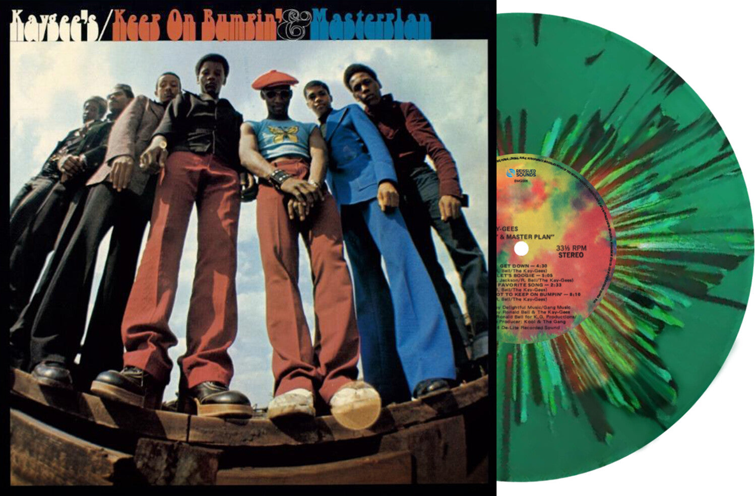 Kaygee's - Keep On Bumpin' & Masterplan - Limited Splatter Green Vinyl (Green Vinyl)