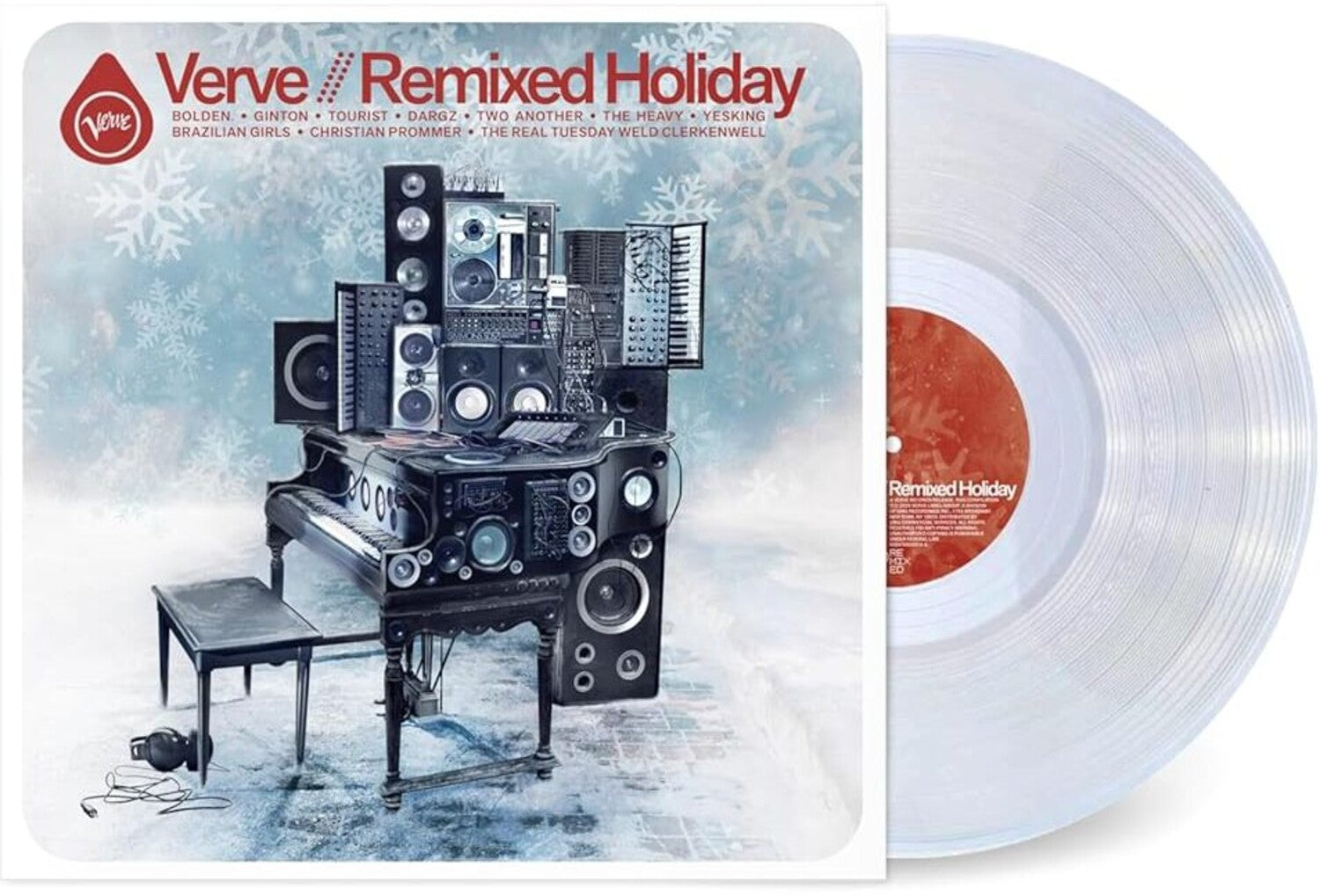 Various Artists - Verve Remixed Holiday (Clear Vinyl)