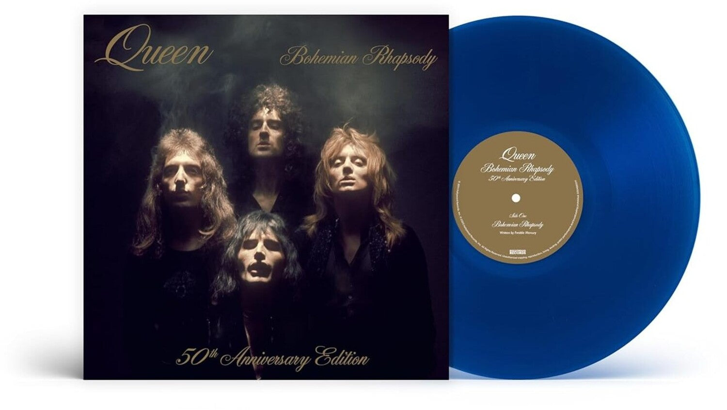 Queen - Bohemian Rhapsody / I'm In Love With My Car (Blue Vinyl)