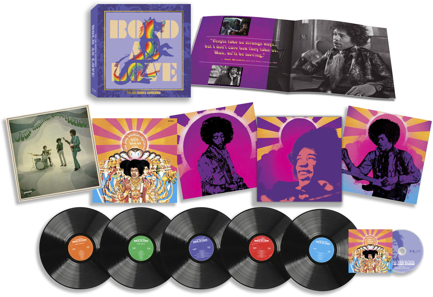 Jimi Hendrix - Bold As Love 6xLP (Deluxe)