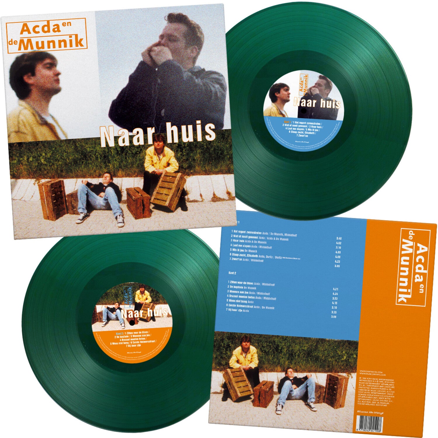 Acda en De Munnik - Naar Huis (Green Vinyl)