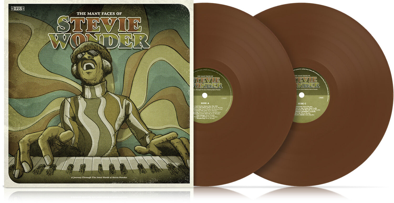 Many Faces Of Stevie Wonder / Various 2xLP (Brown Vinyl)