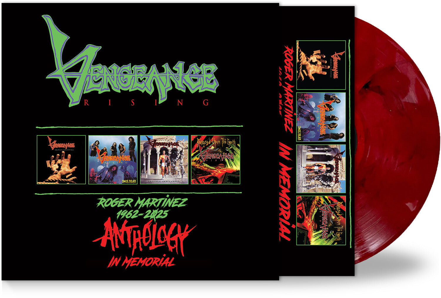 Vengeance Rising - Anthology - Blood Red/Black (Red Vinyl)