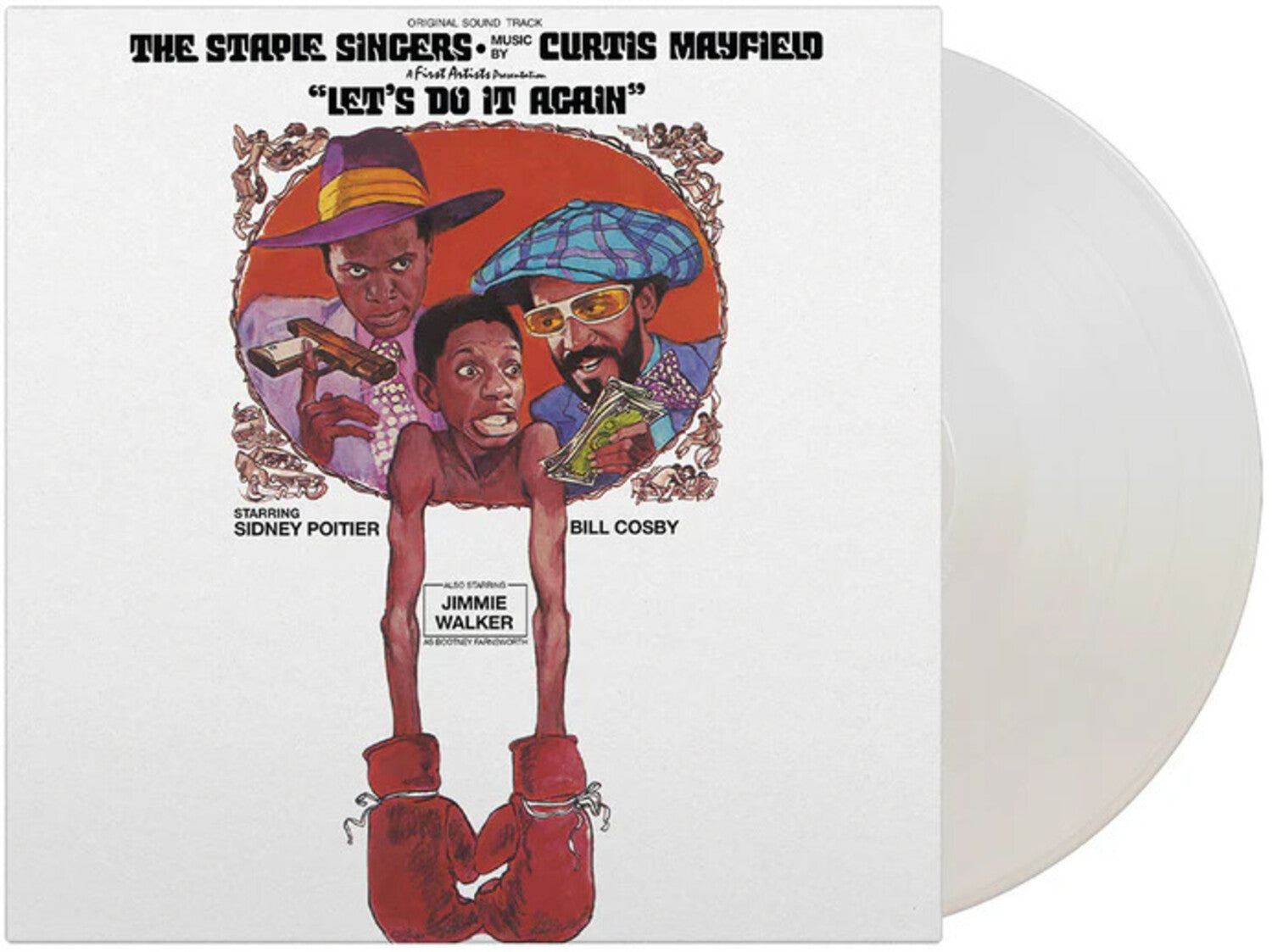 Staple Singers - Let's Do It Again - Limited 180 (White Vinyl)
