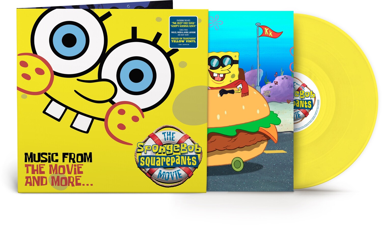 Spongebob Squarepants Movie - O.S.T. - The SpongeBob SquarePants Movie (Original Soundtrack) (Yellow Vinyl)