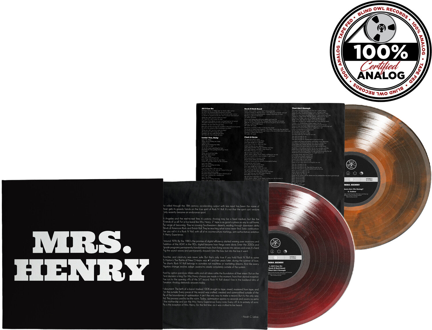 Mrs. Henry 2xLP