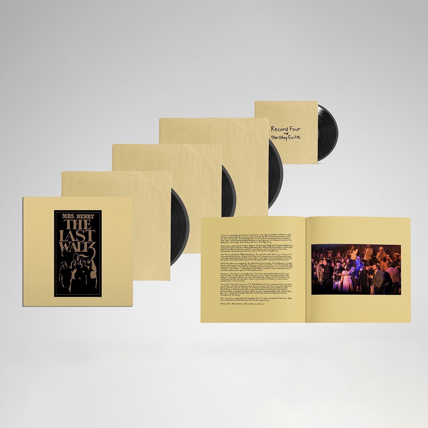 Mrs. Henry Presents the Last Waltz 3xLP