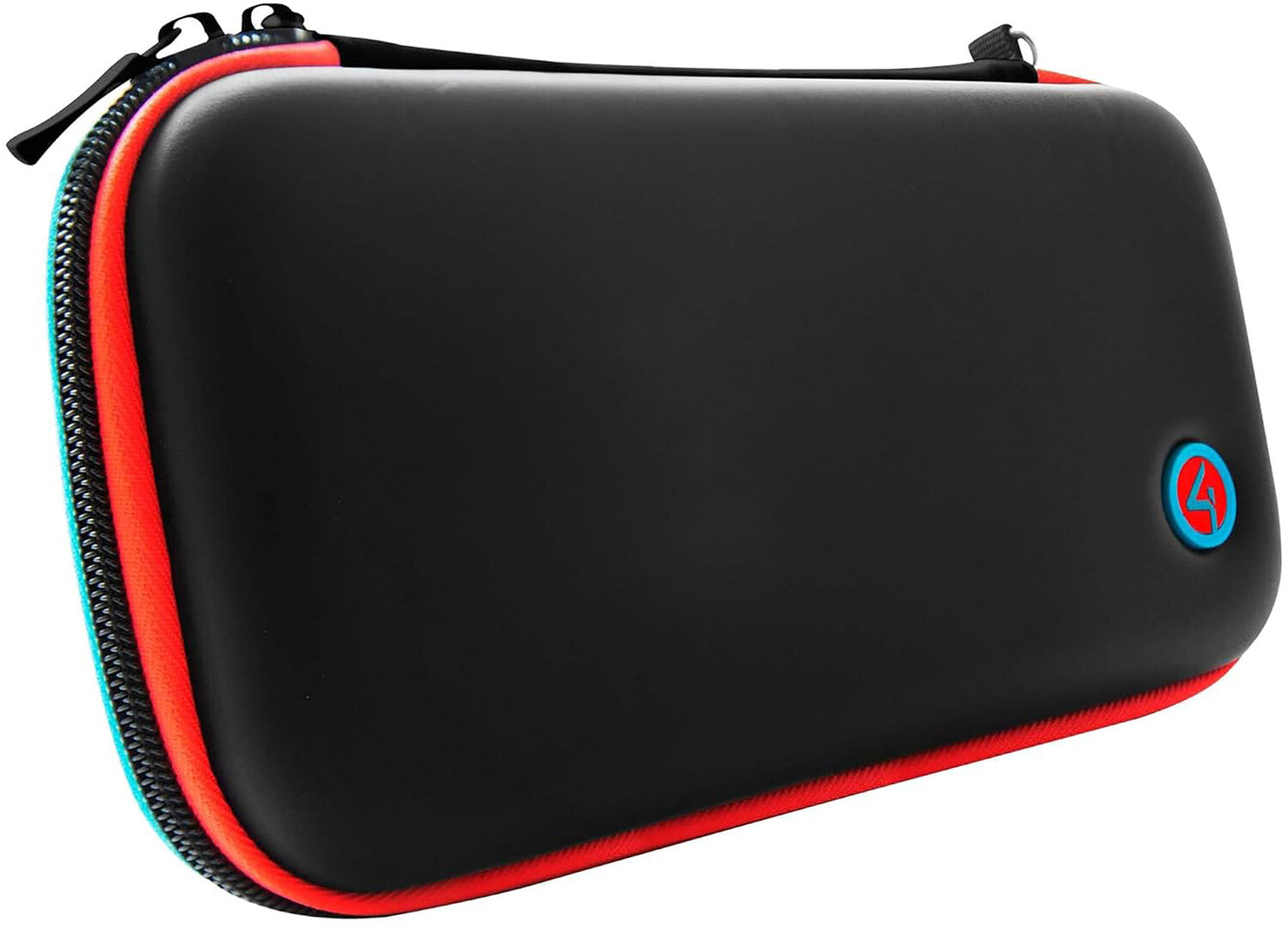 Switch Accessory: Case - 4Gamers Hard - Shell Premium Travel Case Neon