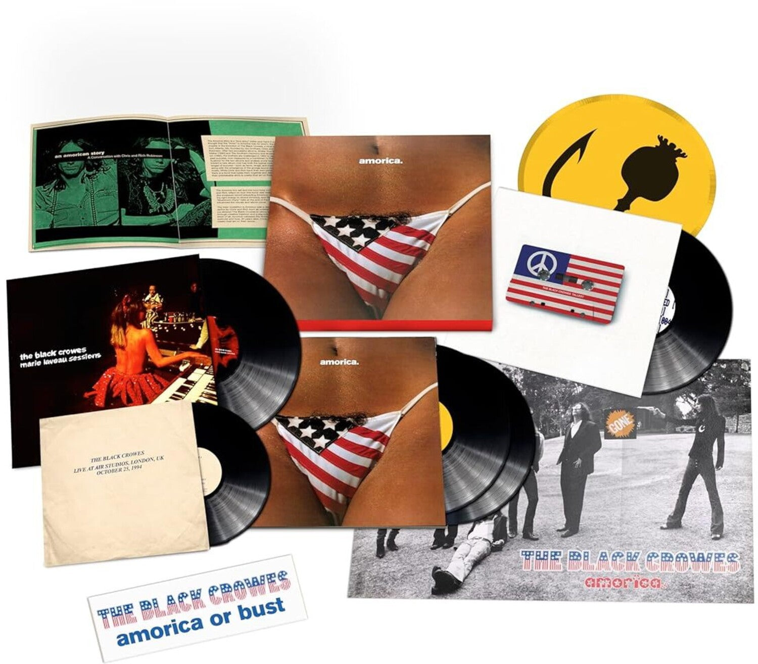 Black Crowes - Amorica - Super Deluxe Edition 5xLP (Limited Edition)