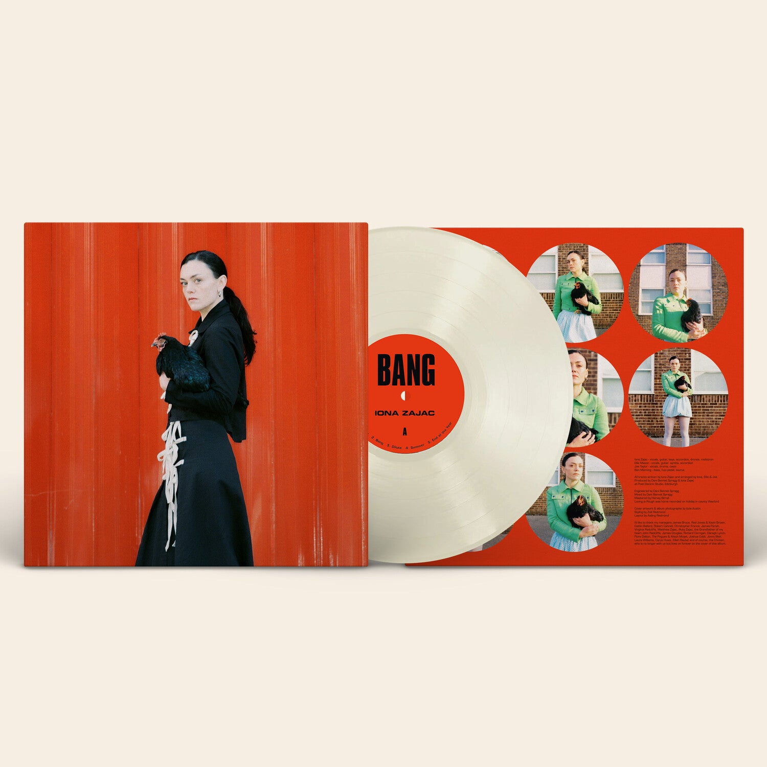 Iona Zajac - Bang - Milky Clear (Clear Vinyl)