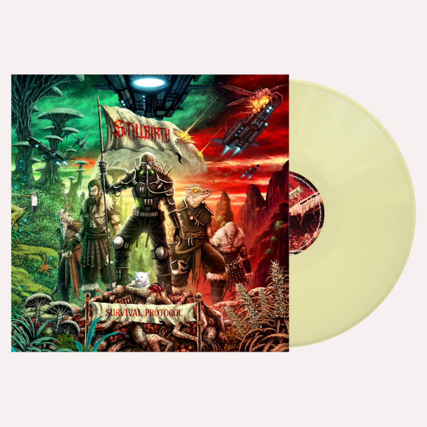 Stillbirth - Survival Protocol (Lime Vinyl)