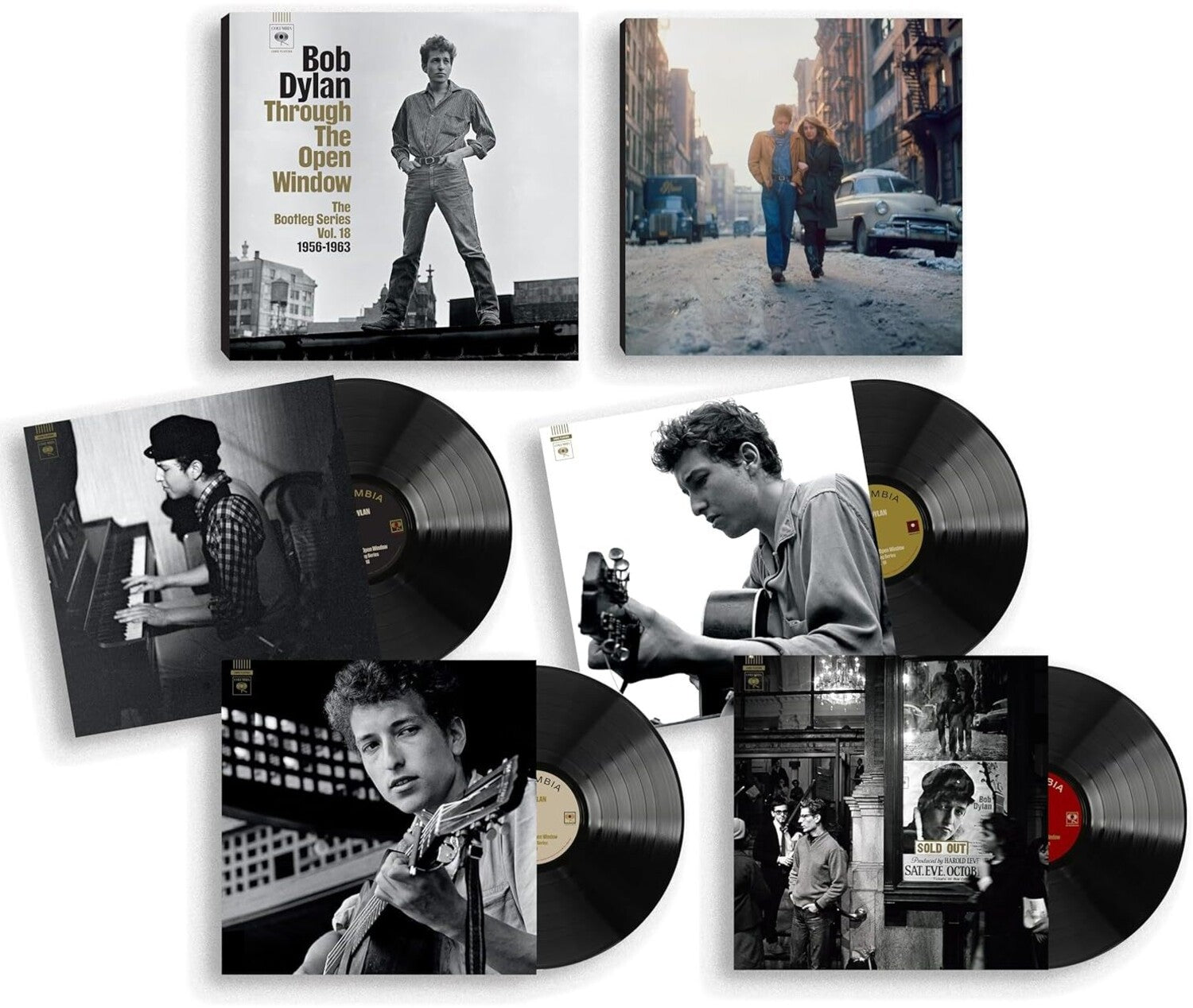 Bob Dylan - The Bootleg Series Vol. 18: Through The Open Window, 1956-1963 Highlights 4xLP