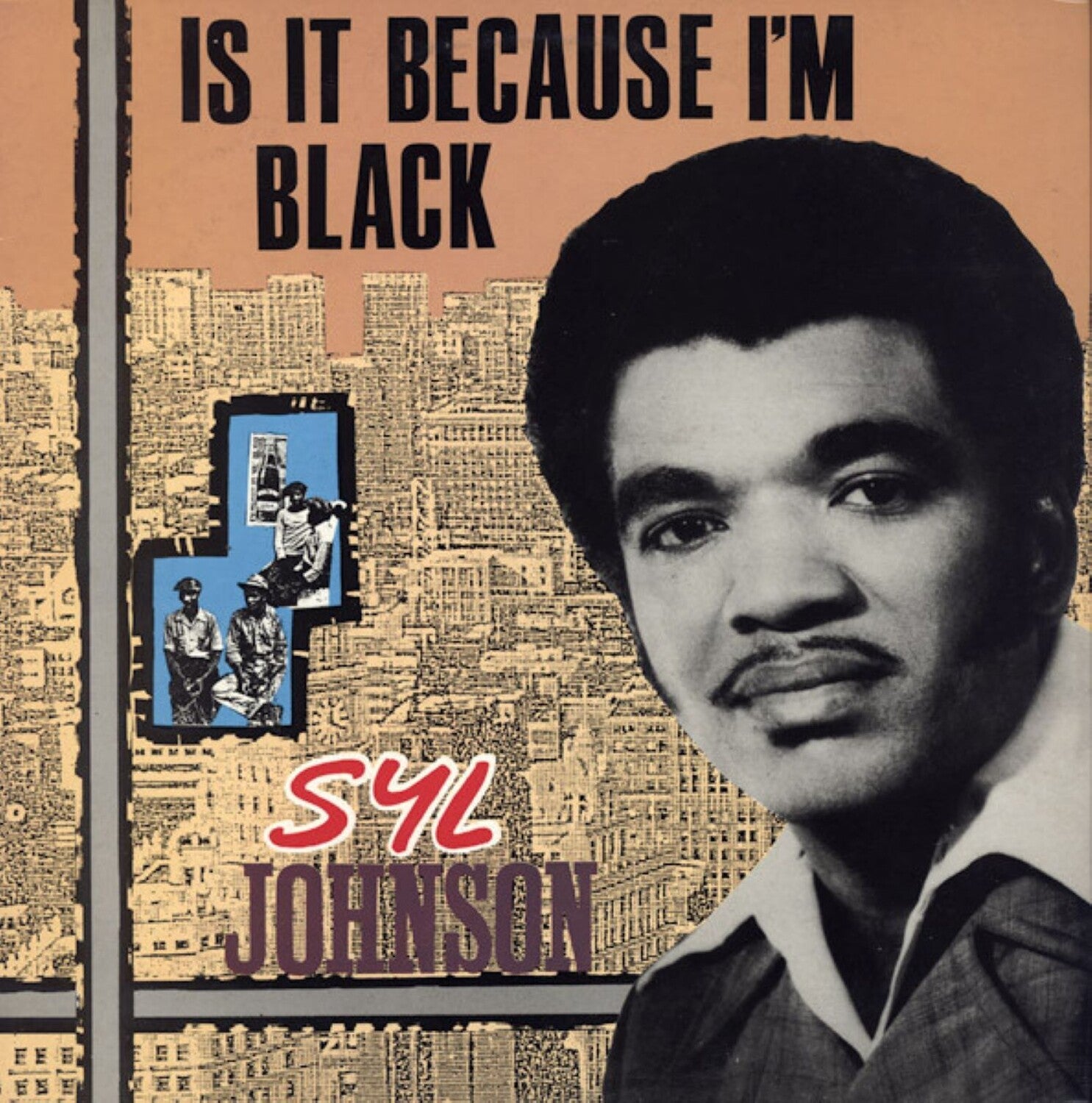 Syl Johnson - Is It Because I'm Black - Grey/black Swirl (Gray Vinyl)
