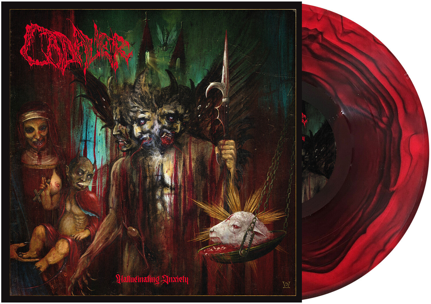 Cadaver - Hallucinating Anxiety - Marble (Limited Edition)