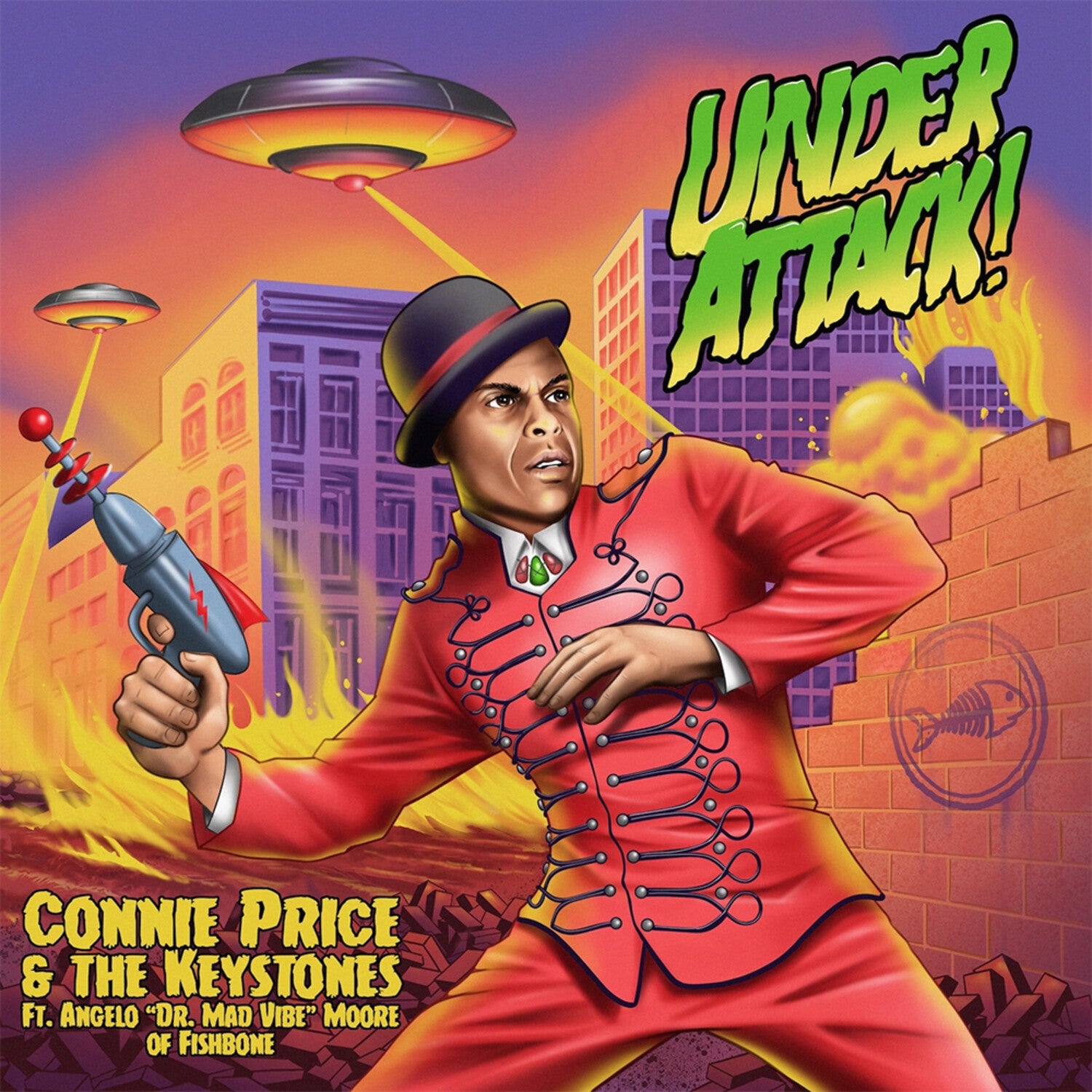 Connie Price & the Keystones / Angelo Moore - Under Attack!