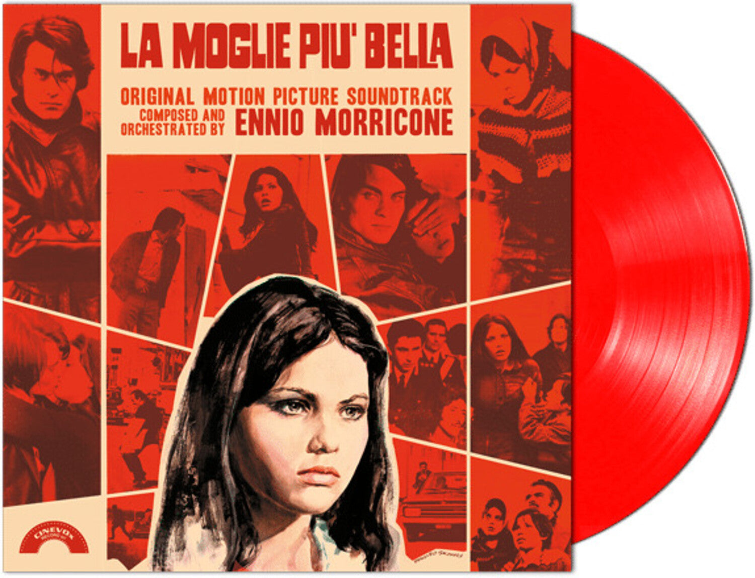 Ennio Morricone - La Moglie Piu Bella (Original Soundtrack) - Limited 140 (Red Vinyl)
